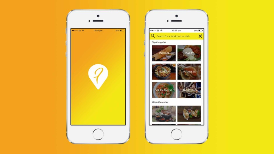 Foodify User Interface Design